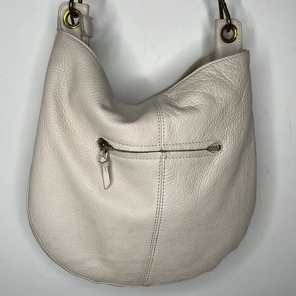 The Sak Antique White Cream Leather Bag Happy & Free - Picture 5 of 10
